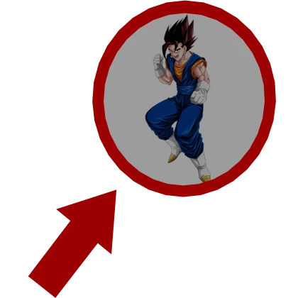Vegito Red Circle