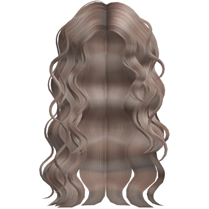 Curly Messy SuperStar Milktea Hair