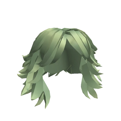 Wolf Cut Hair - Fairy Green (1.0)