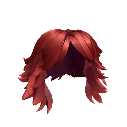 Wolf Cut Hair - Red (1.0)