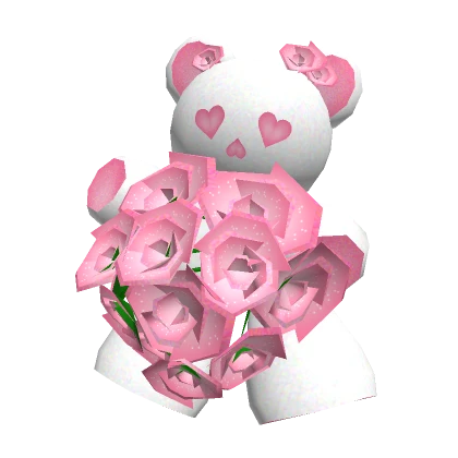 Oversized Vday Plush Bear