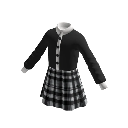 Elegant dress : Checkered