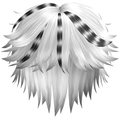 Messy Wavy Fluffy White Chic Boy Stylish Hair Emo