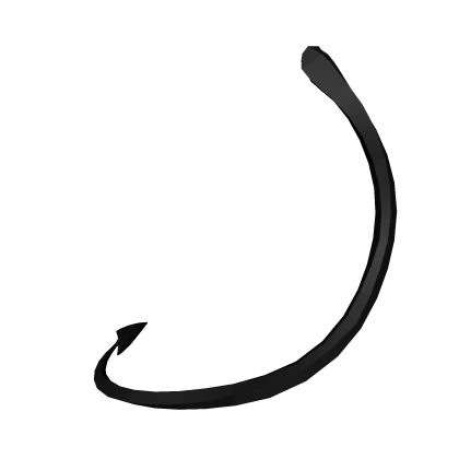 Dark Black Demon Tail