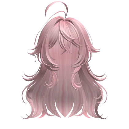 Pink Cute Anime Girl Hair