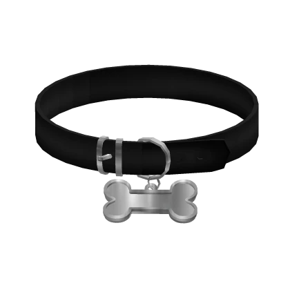 ♡ : black puppy collar