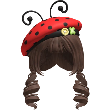 Ladybug Pigtails 🐞