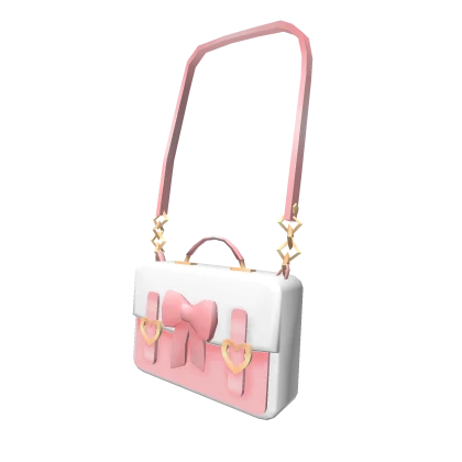 Cute Heart Purse Pink