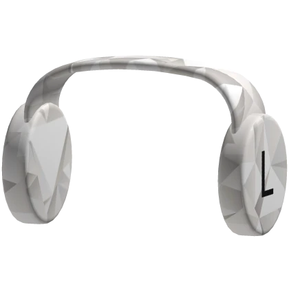 White Sparkle Time Headphones