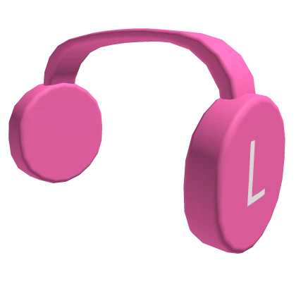 Valentines Pink Clockwork Headphones