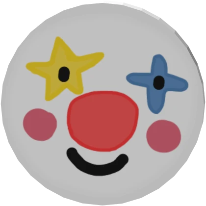 ⭐🌈 Kidcore Clown Face Pin