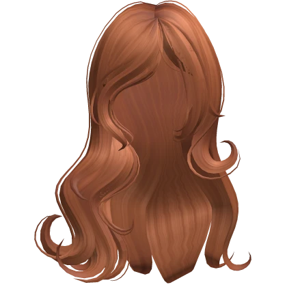 ♡ silky long ethereal hair in ginger