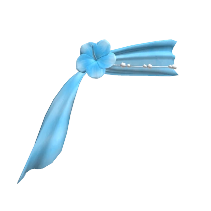 Hibiscus summer pearl skirt (blue)