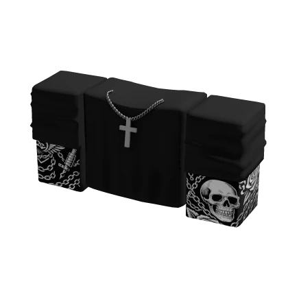 Blocky Emo Shirt w Chains
