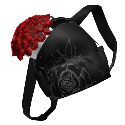 1.0 Rose Black Backpack