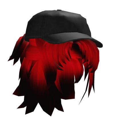Y2K Spikey Bun w Denim Cap