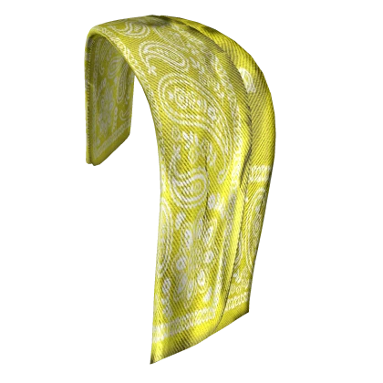 Yellow Shoulder Bandana 1.0