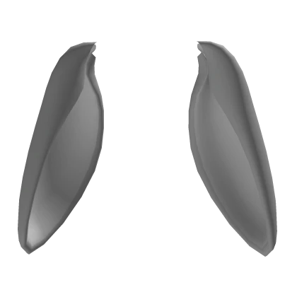 Silver Fold Rabbit Bunny Ears