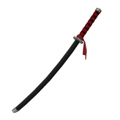 Rogue Samurai Katana in Red n Black (Back)