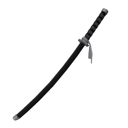 Rogue Samurai Katana in Black & Silver