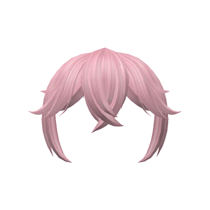 Crossed Over Anime Bangs (Pink)