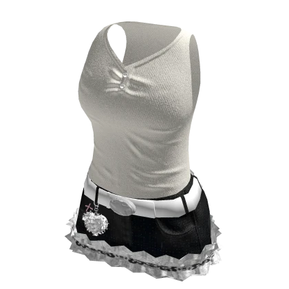 Cute Girlie Outfit with Tanktop