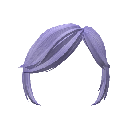 Stylish Side Parted Bangs (Lilac/Violet)