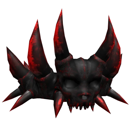 Crimson Cultist Skull Crown