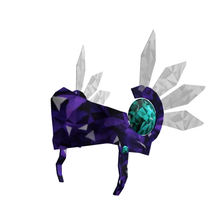 Violet Sparkling Time Valkyrie Helm