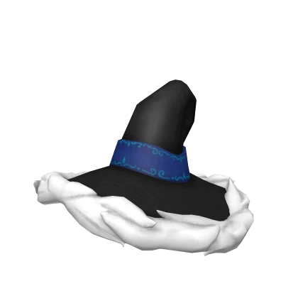 Dark Furry Witch Hat