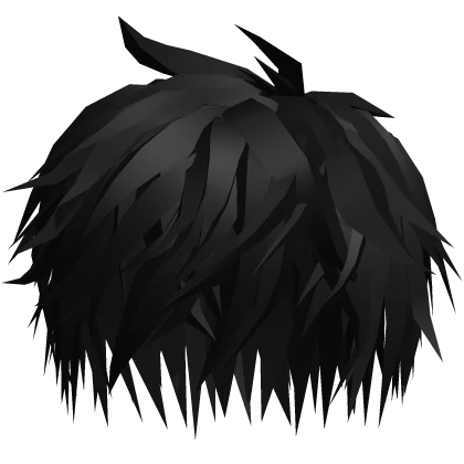 Spiky Anime Boys Emo Hair (Black)v3