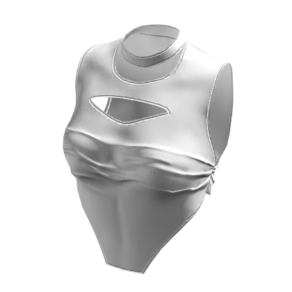 [ SPARK ] White Tight Corset Crop Top