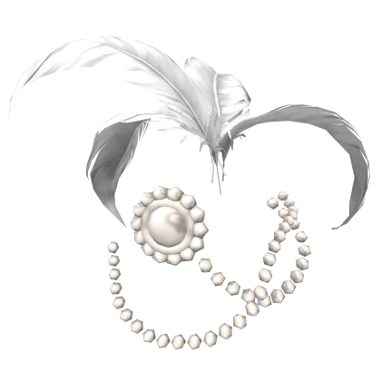 Rococo Feathers & Pearls