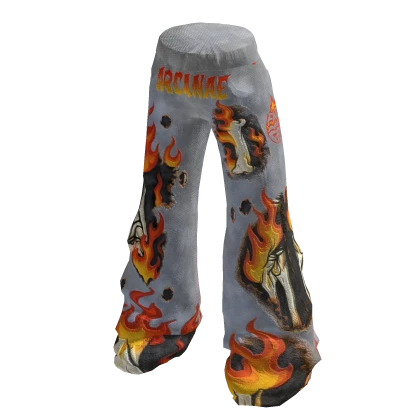 Baggy Pants Flame of bones