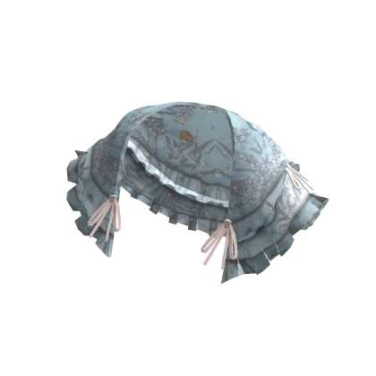 ✨Lace Ruffle Rococo Capelet-Ocean Pearl