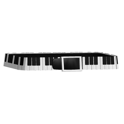 Y2k Scene Piano key Belt 