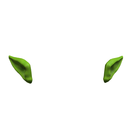 Green Goblin Pointy Elf Ears