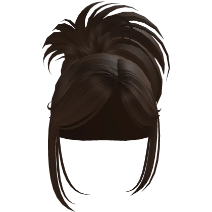 [PBR] Y2K Messy Spikey Bun