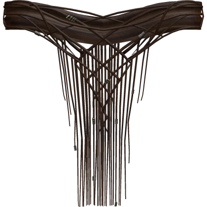 Esoteric Gaian Temprit Bead Brown Waist Ropes