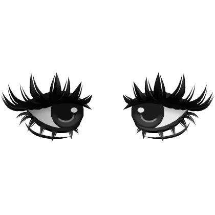 ♡ aegyo sal lashes (with eyes)