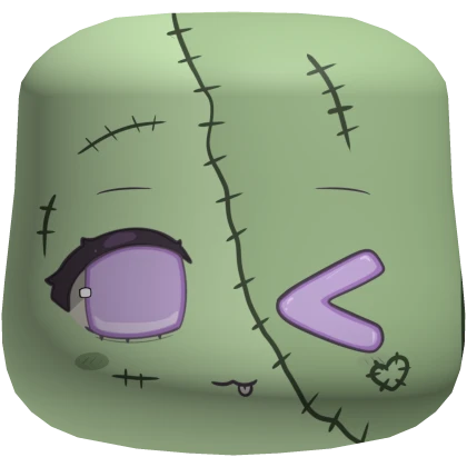 shy cute zombie kawaii eyes halloween face