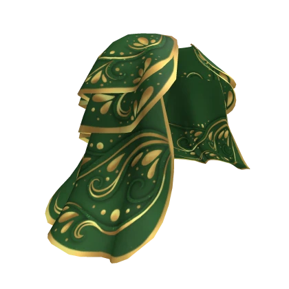 3.0 Enchanted skirt - green/gold