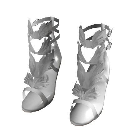 ✩ 2013 Angel Wing Sandals (Pearl White)