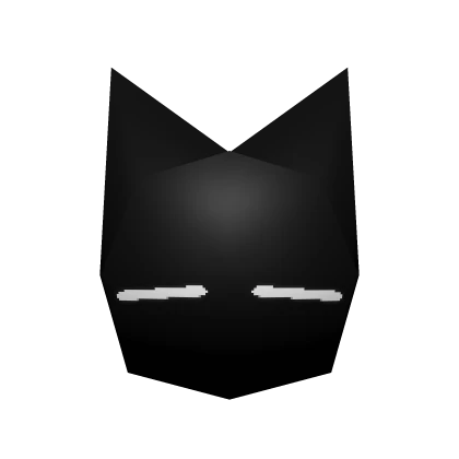 Dreaming Low Poly Black Cat