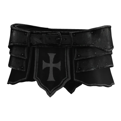 Black Medieval Knight Waist
