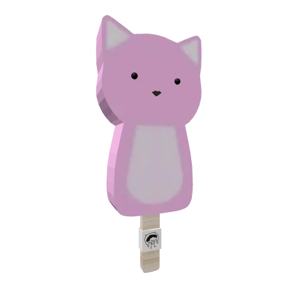 [3.0]Jumbo strawberry pink kitty popsicle w/ Jammy