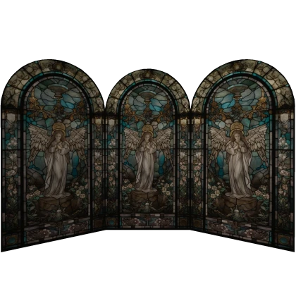 Gothical Church Glass Windows