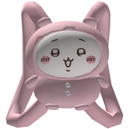 Mochila de lindo chikawa vestido de osito