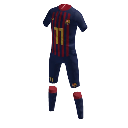 Neymar Jr FC Barcelona Football Kit 2018