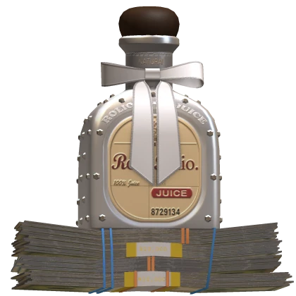 ♡ White Don Bloxio Juice W/ Money Stack